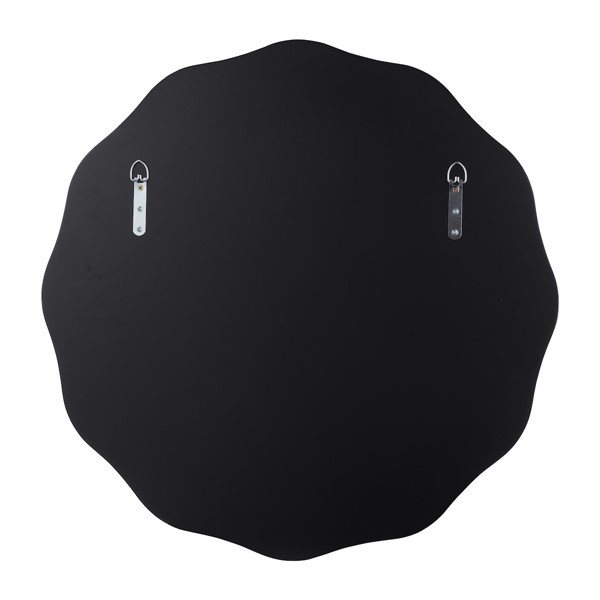 (image for) Laura Ashley Medora Round Mirror Matt Gold 60cm